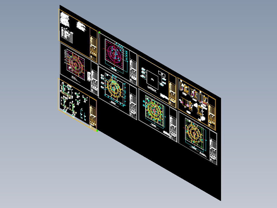 旱喷泉水池施工全套图