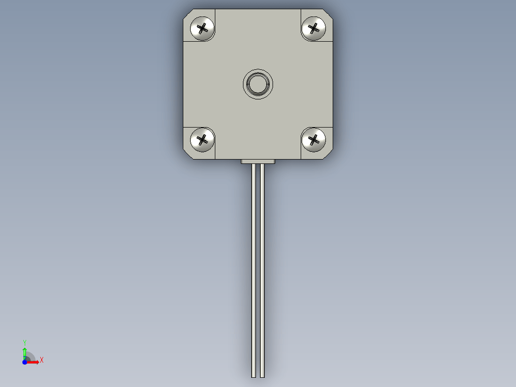 YK35HB31-01A  35mm两相步进电机（3D）