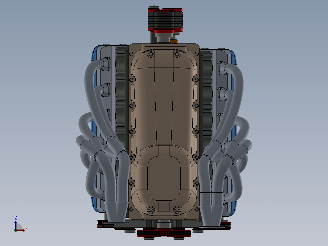 12缸汽车发动机 V12 