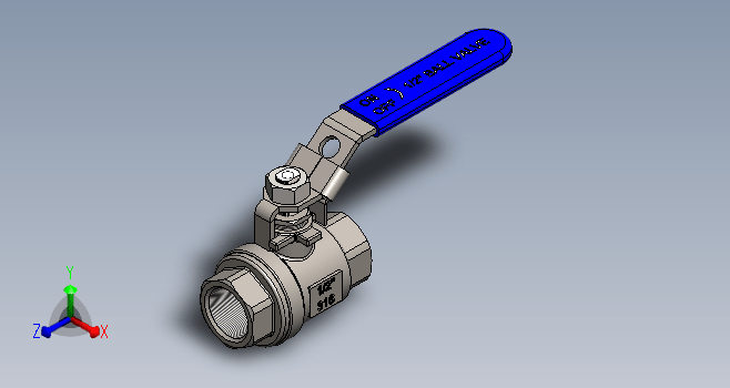 B3300-1-2Inch DN15球阀