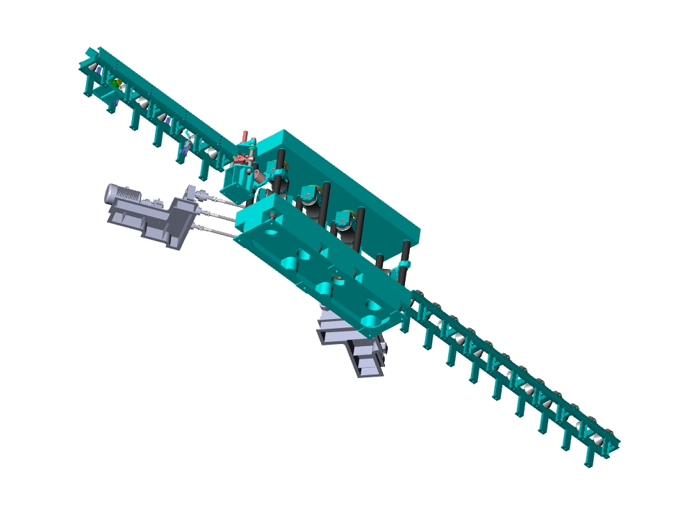 七辊矫直机图三维SW2016带参