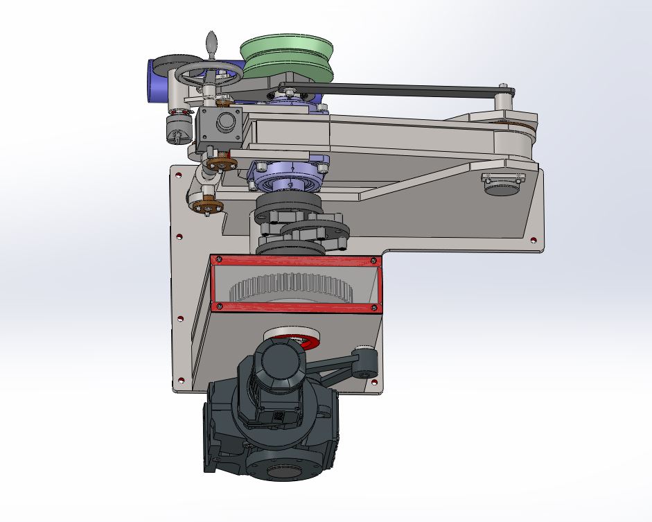 棒料给料机热处理结构 Bar feeder heat treatment