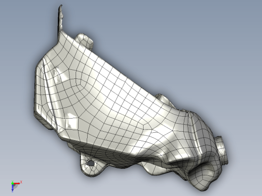 3D 扫描油箱 ktm duke lc4 400缩略图