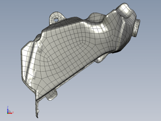 3D 扫描油箱 ktm duke lc4 400缩略图