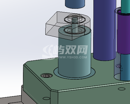 铝支臂衬套冲压工装