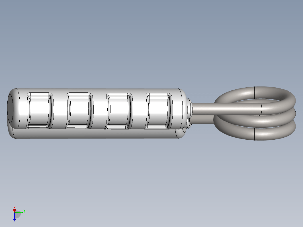 握力器模型 dumbbell