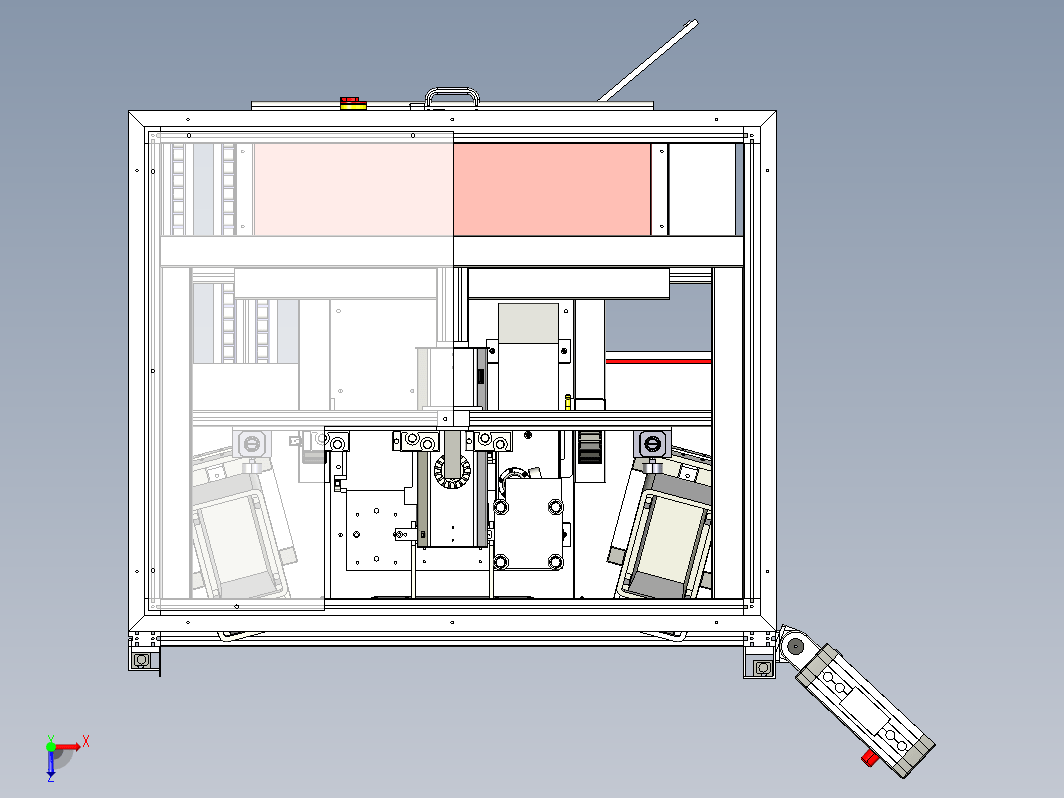 一汽大众奥迪汽车滑轨预装工作站