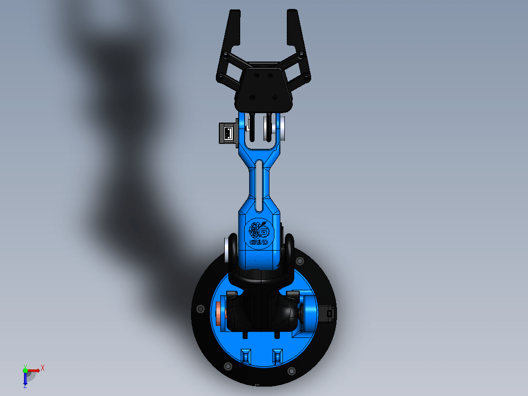 机械臂结构 robotic-arm-367 含夹爪