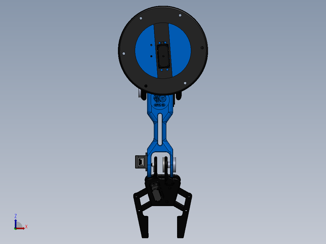 机械臂结构 robotic-arm-367 含夹爪