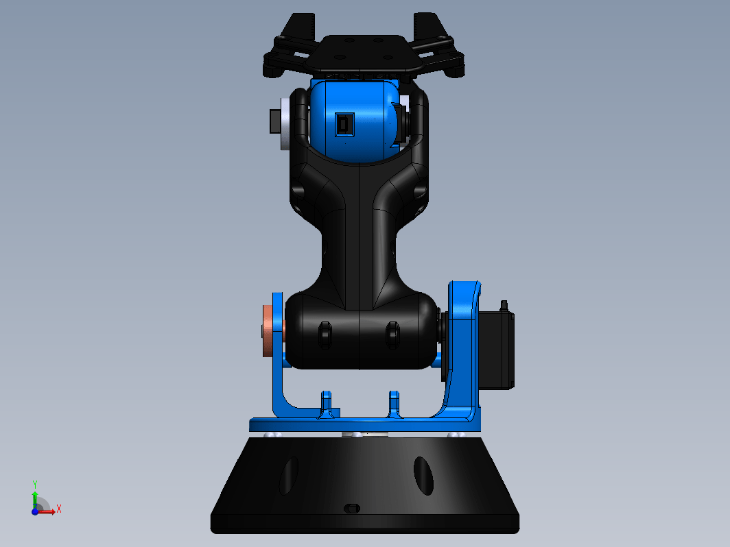 机械臂结构 robotic-arm-367 含夹爪