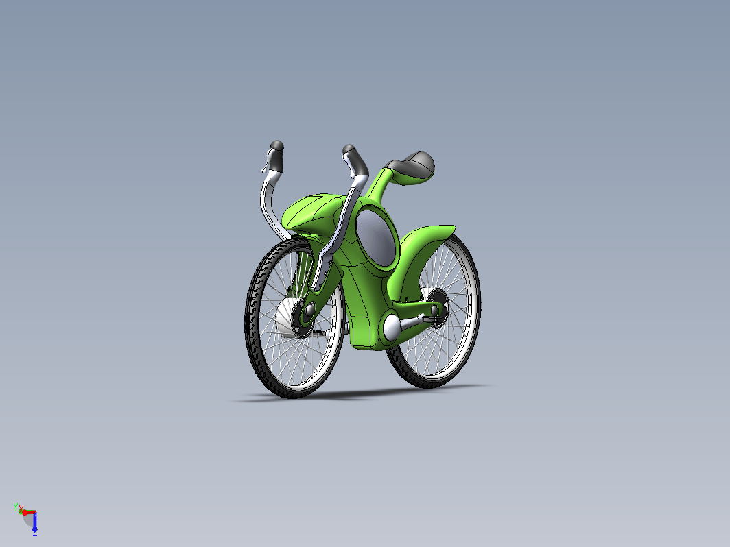 自行车3D图二