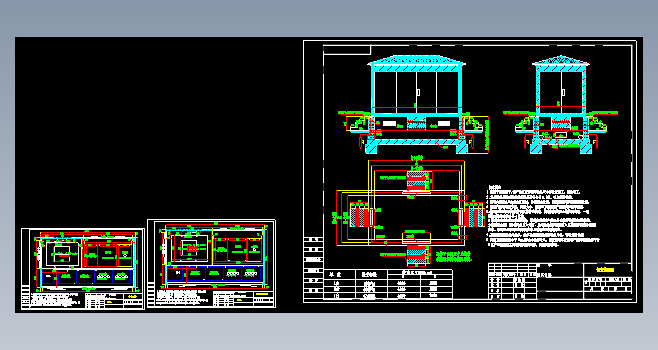 箱变布置图及箱变基础图