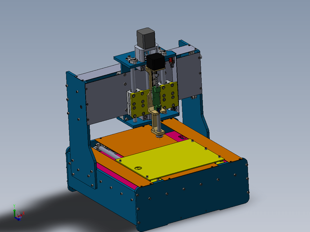 桌面数控点胶机 Glue dispenser CNC