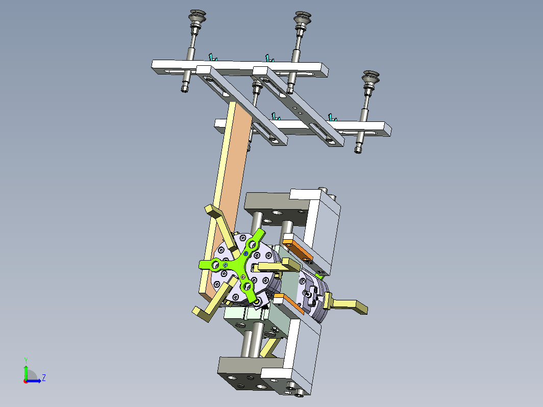 多功能机器人夹具吸盘取料机械手