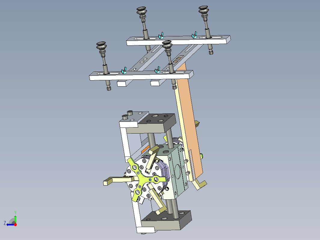 多功能机器人夹具吸盘取料机械手