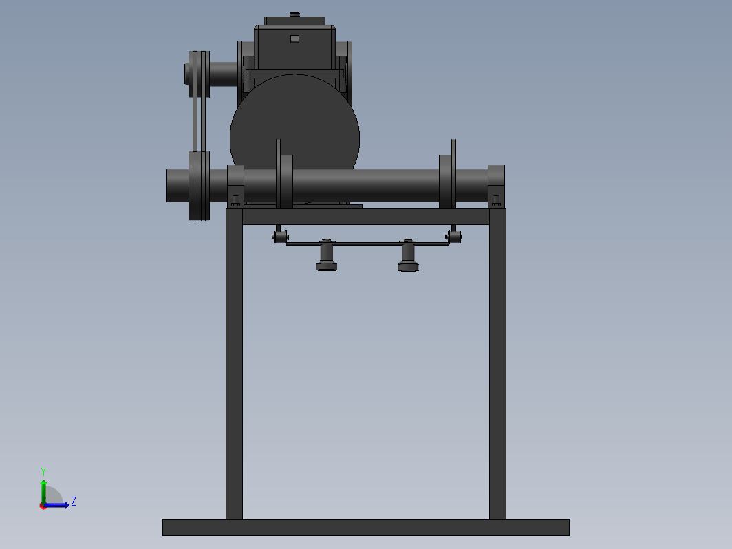 大蒜切须机的设计三维Step+CAD+说明书