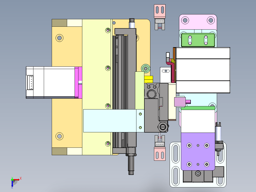 聚合物电池FPC桌面式半自动折弯机