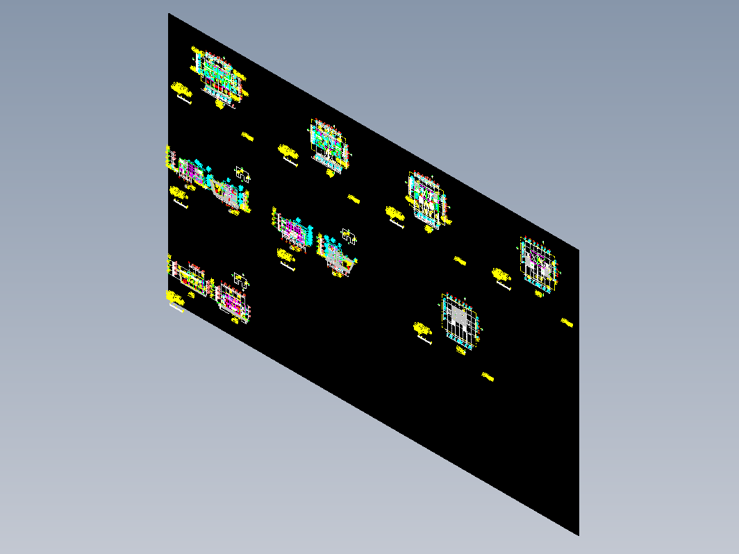 别墅排屋CAD-C型