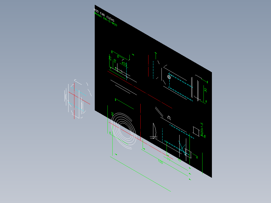 气缸 G-M20