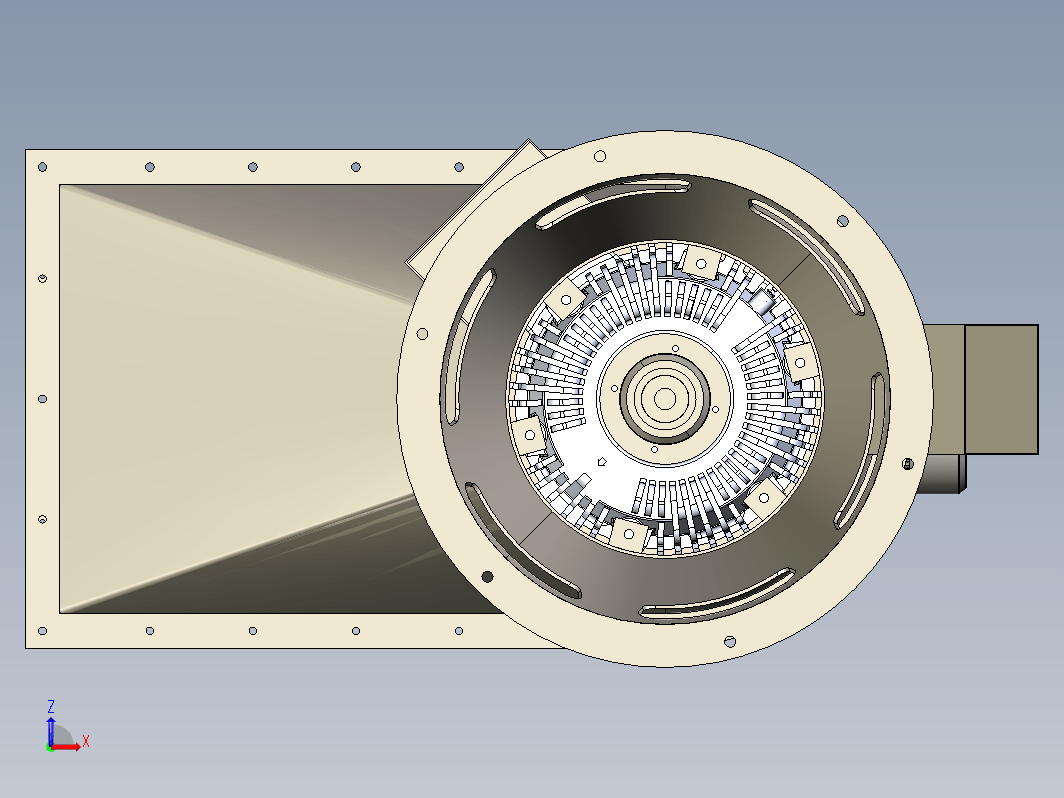 立式穿孔圆盘磨机 Vertical Perforated Discmill