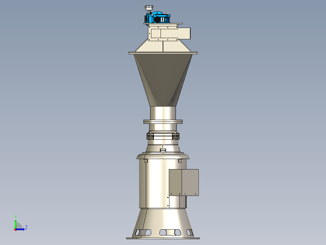 立式穿孔圆盘磨机 Vertical Perforated Discmill