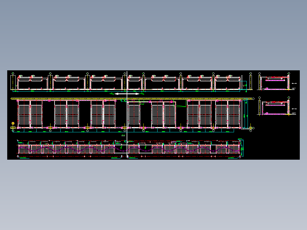 5层升降横移式立体车库