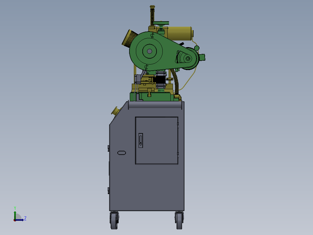 83冲床工作台