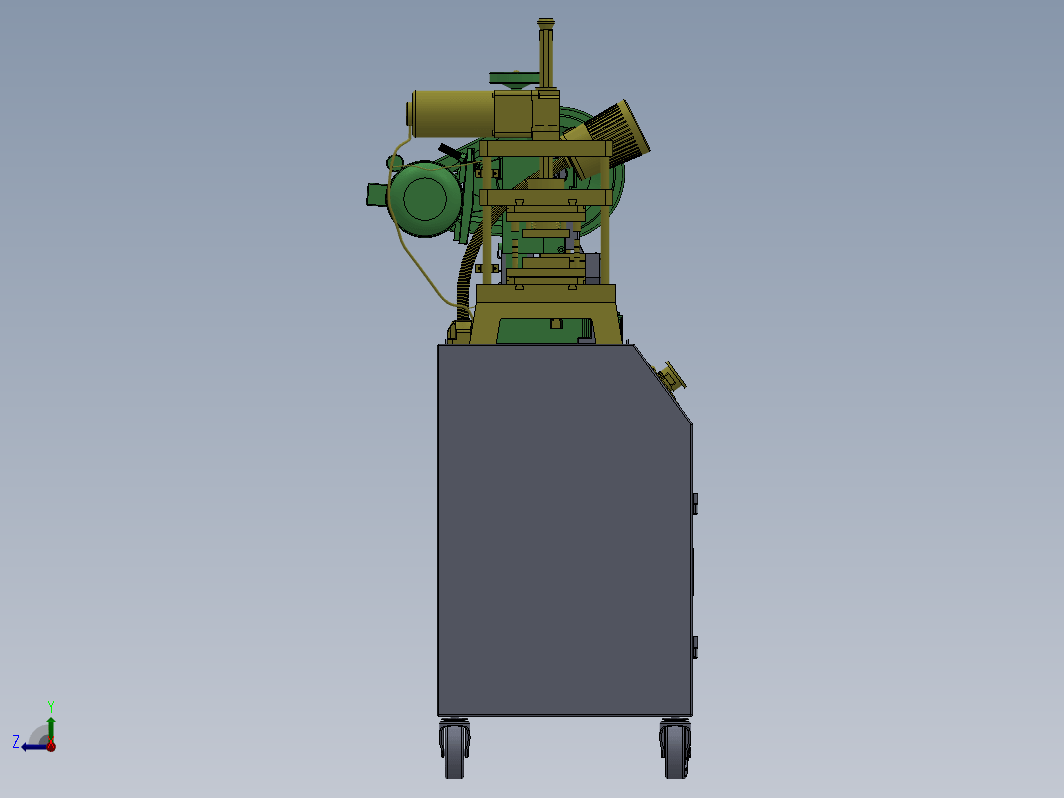 83冲床工作台