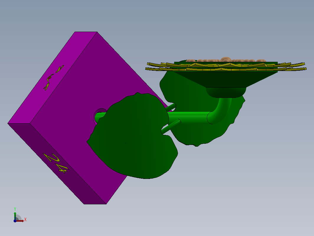 3D打印向日葵礼品设计