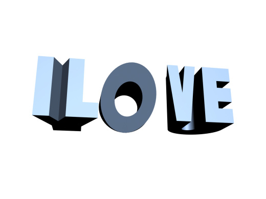  love you (我爱你)3D图+打印文件缩略图