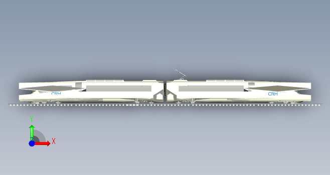 动车CRH三维三维Proe5.0