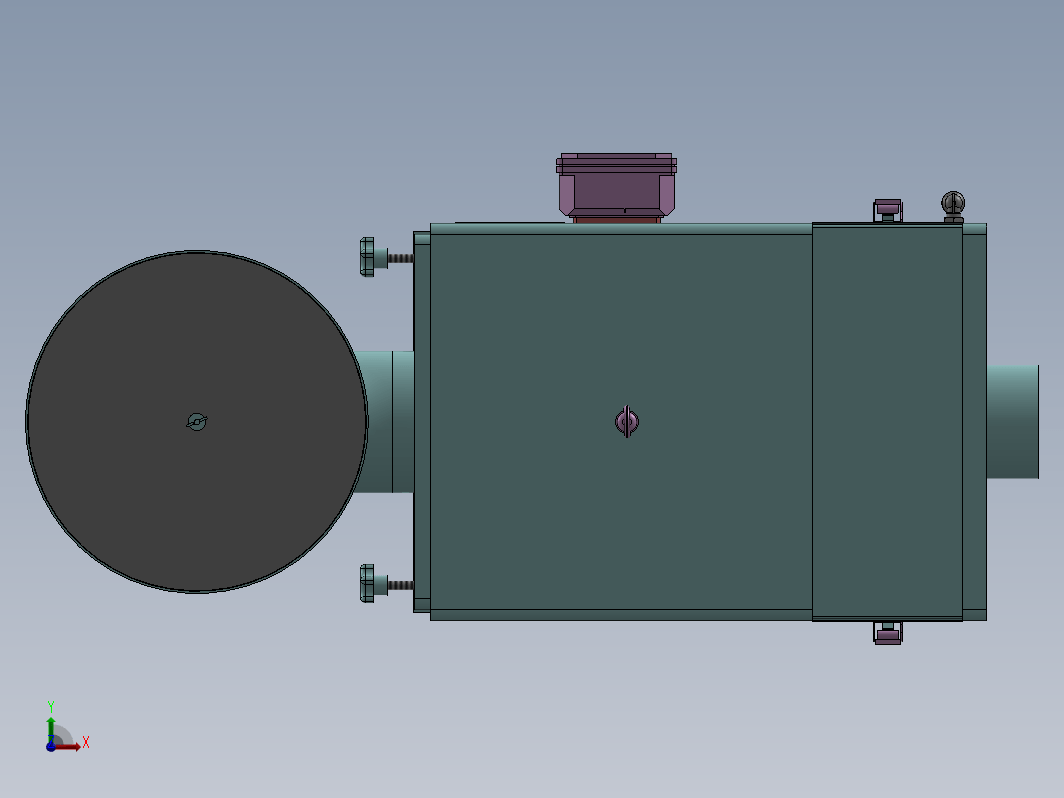 油雾机750W 机械式CNC油雾分离器