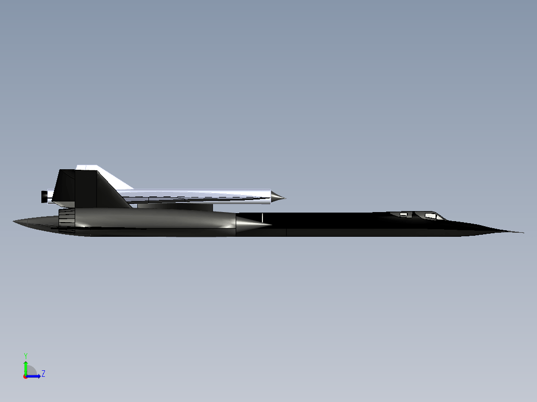 SR-71 黑鸟飞行器