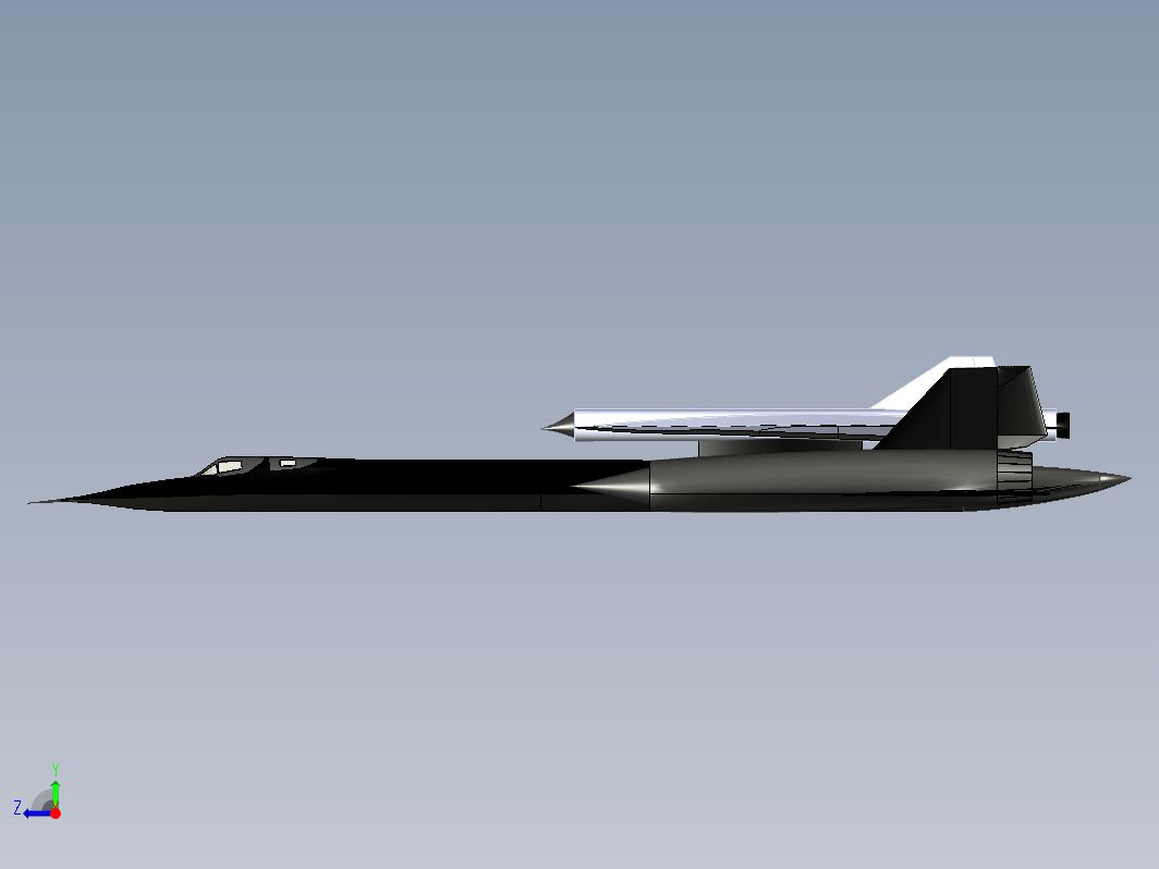 SR-71 黑鸟飞行器