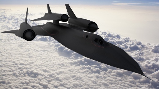 SR-71 黑鸟飞行器缩略图