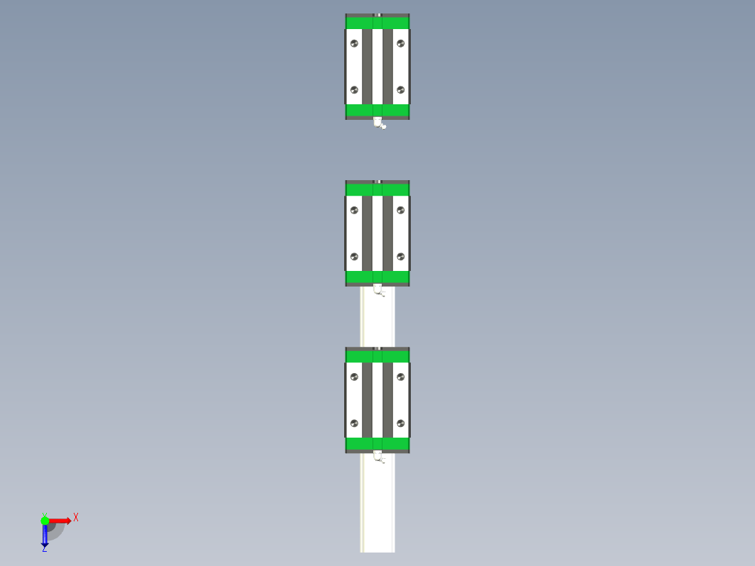 HGH-CA╱HGH-HA 滚珠式线性滑轨╱直线导轨[HGH45CA3T400Z0CI]