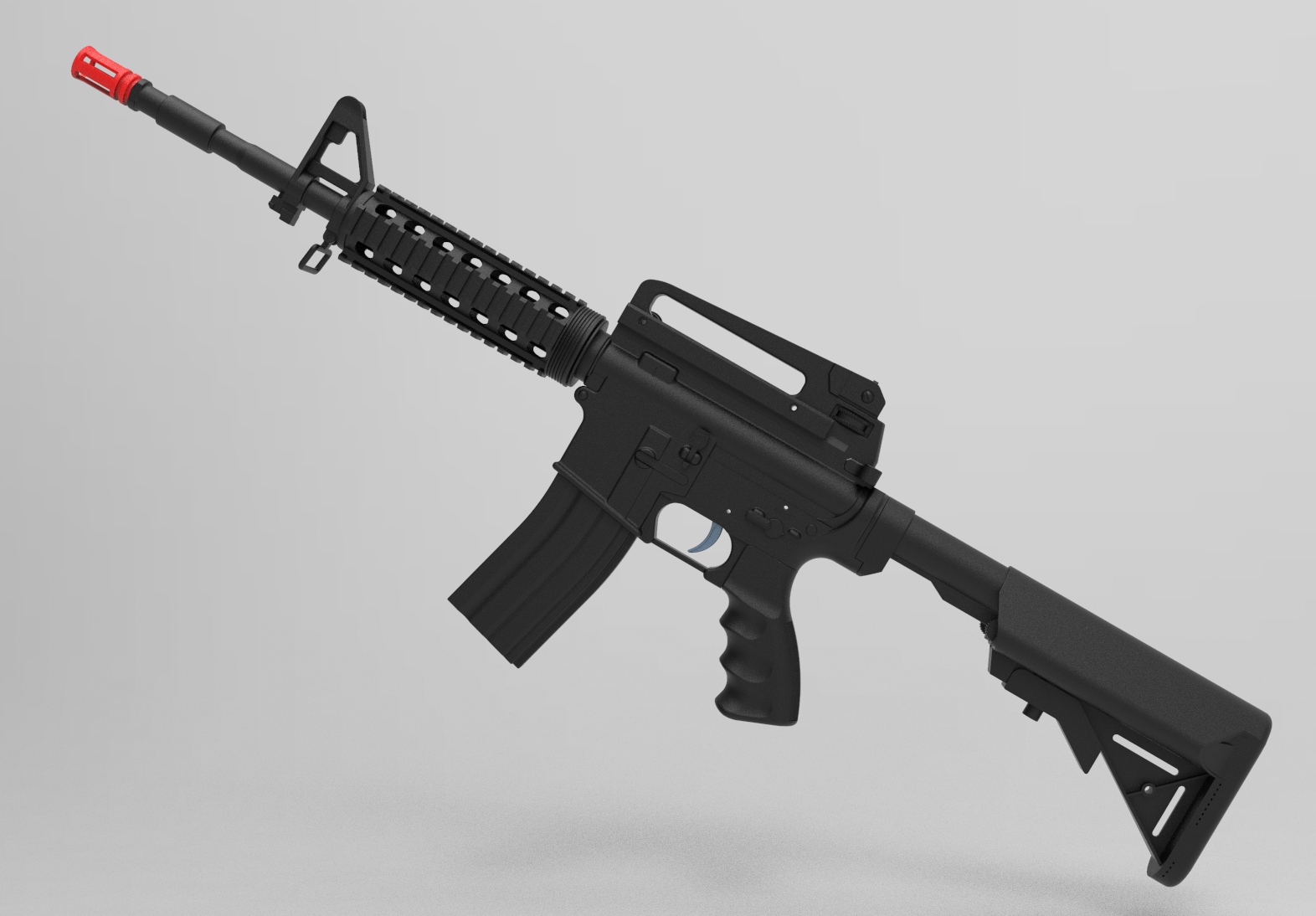 M4 气枪步玩具枪全 3D