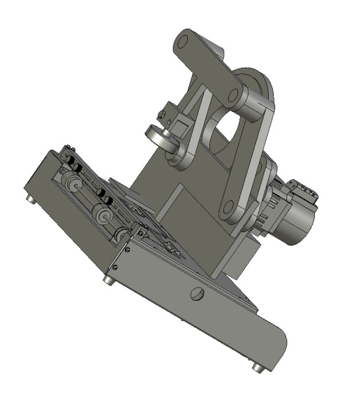 盖章机的结构设计三维SW2020带参+CAD+说明书缩略图