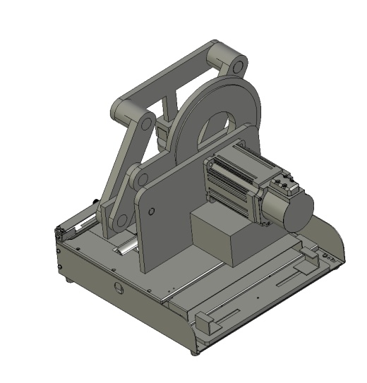 盖章机的结构设计三维SW2020带参+CAD+说明书缩略图