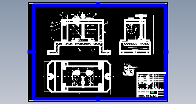 JZSJ-14托架夹具设计CAD+说明书