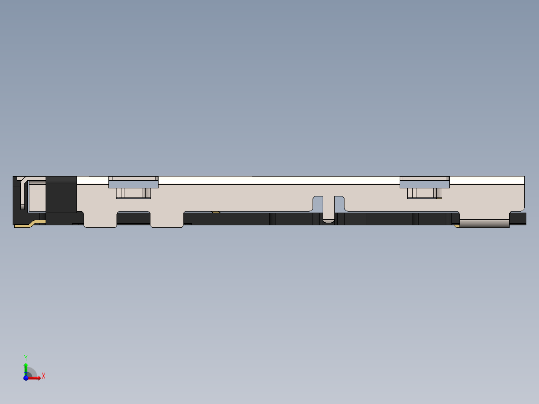 Micro SIM卡插座，推挽式6P，SMD