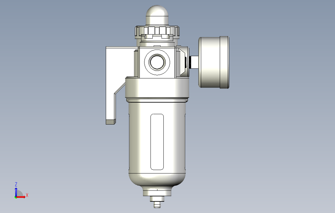 气源处理元件三点式组合3D-AC-150-A-BG系列