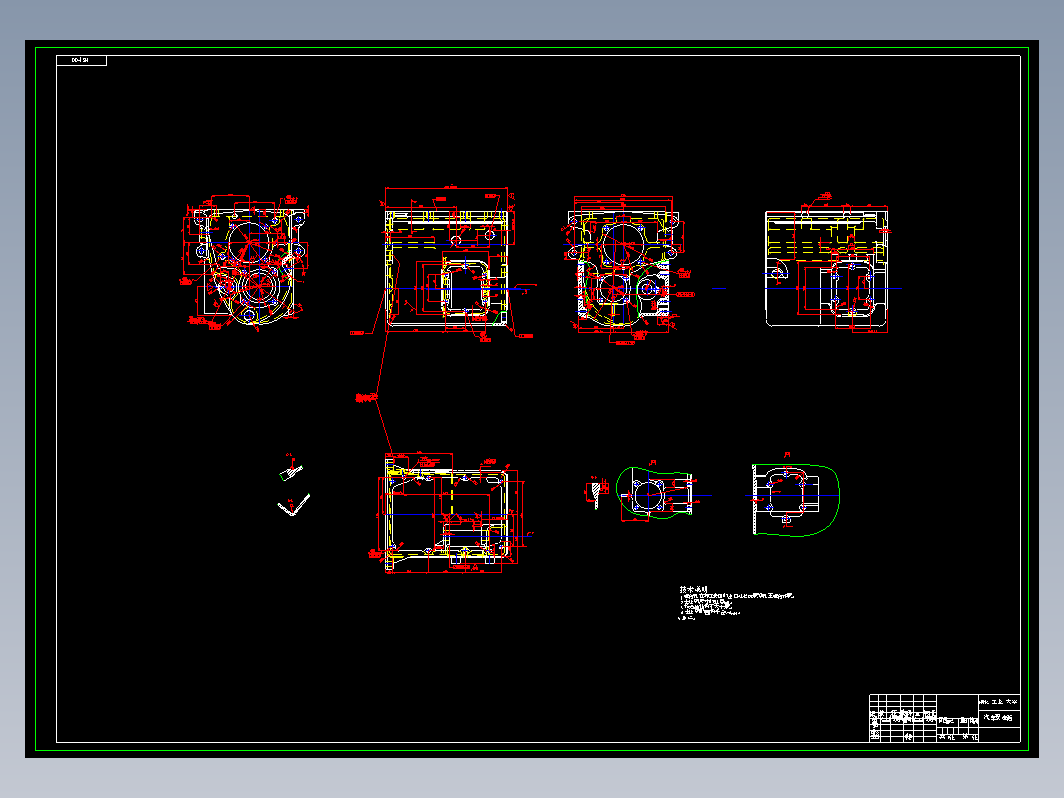 汽车变速箱加工工艺及夹具设计（毕业设计）+说明书