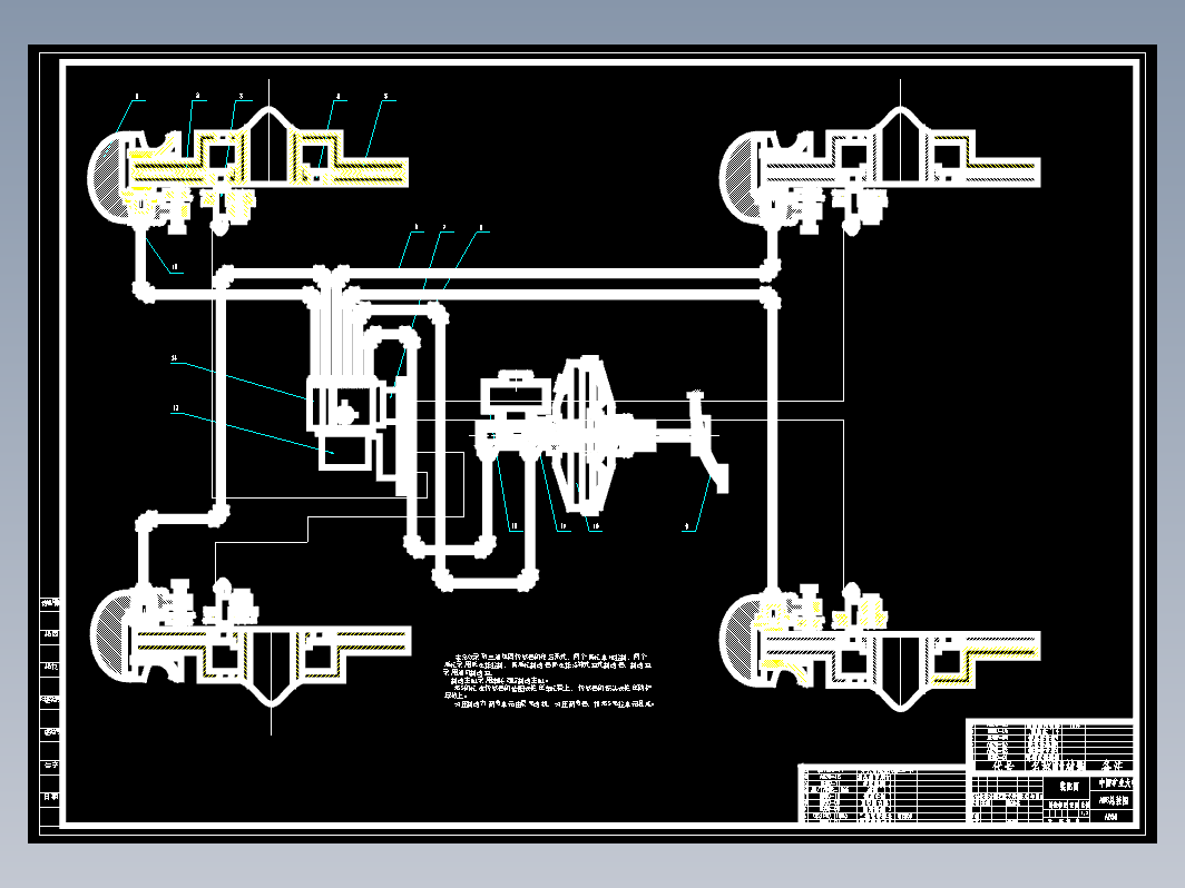 汽车防抱死ABS制动系统+CAD+说明书