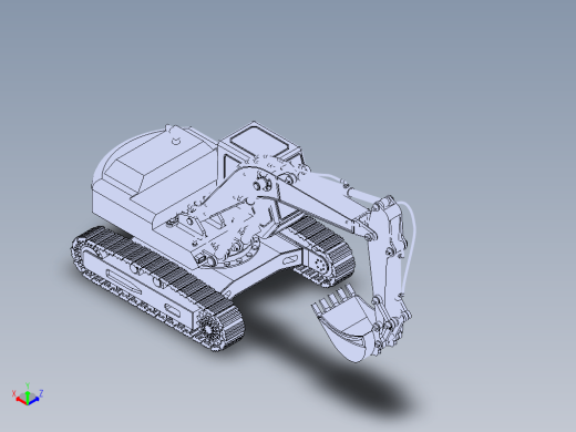 Excavator Machine履带挖掘机