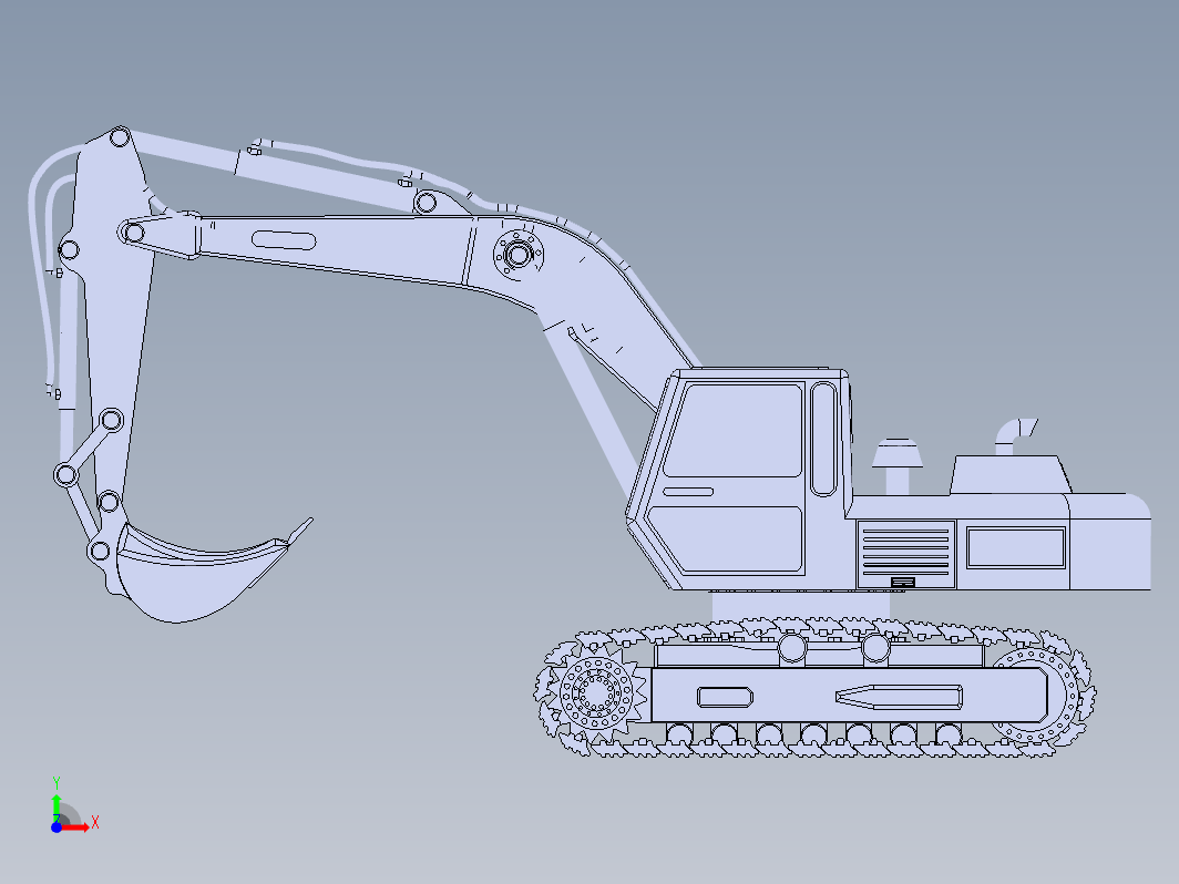 Excavator Machine履带挖掘机