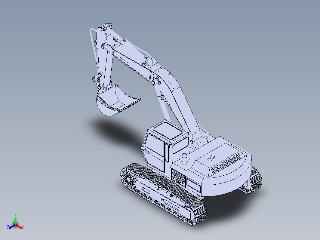 Excavator Machine履带挖掘机