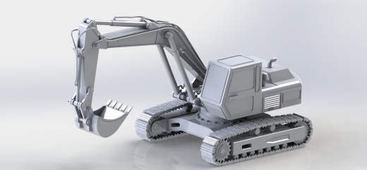 Excavator Machine履带挖掘机缩略图