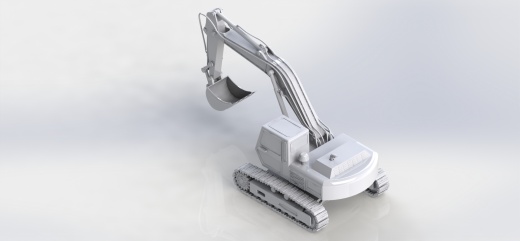 Excavator Machine履带挖掘机缩略图