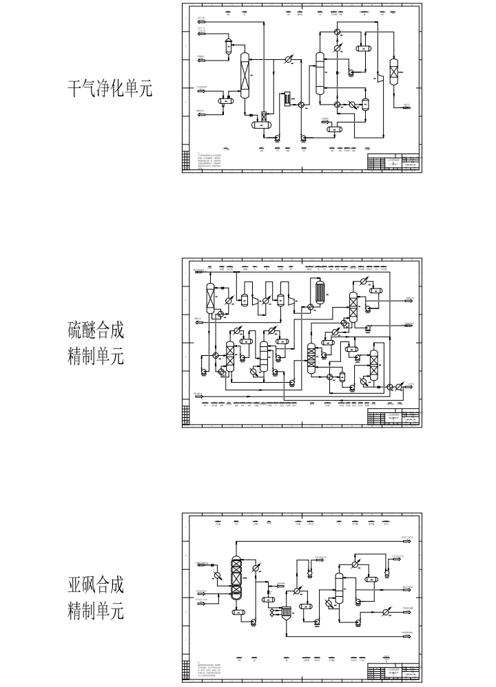 D3万吨年干气脱硫制二甲基亚砜设计+CAD+说明